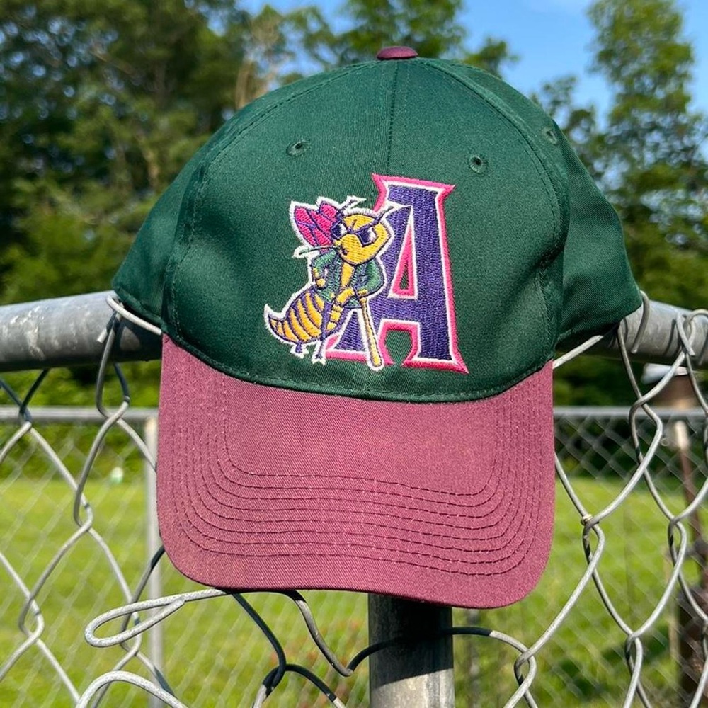 Vintage 90s Augusta Green Jackets Minor League Baseball Snapback